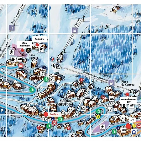 Appartement Entierement Renové Les Coches - La Plagne